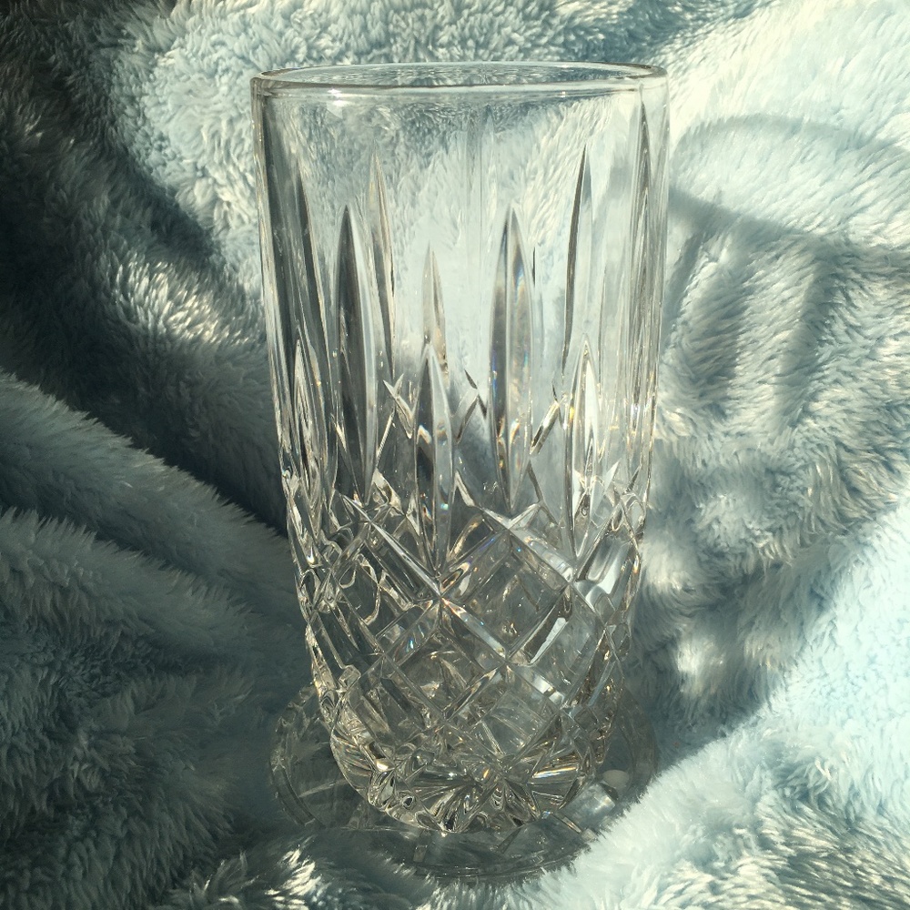 SET OF 4 GORHAM LADY ANNE GLASSES WITH COASTERS